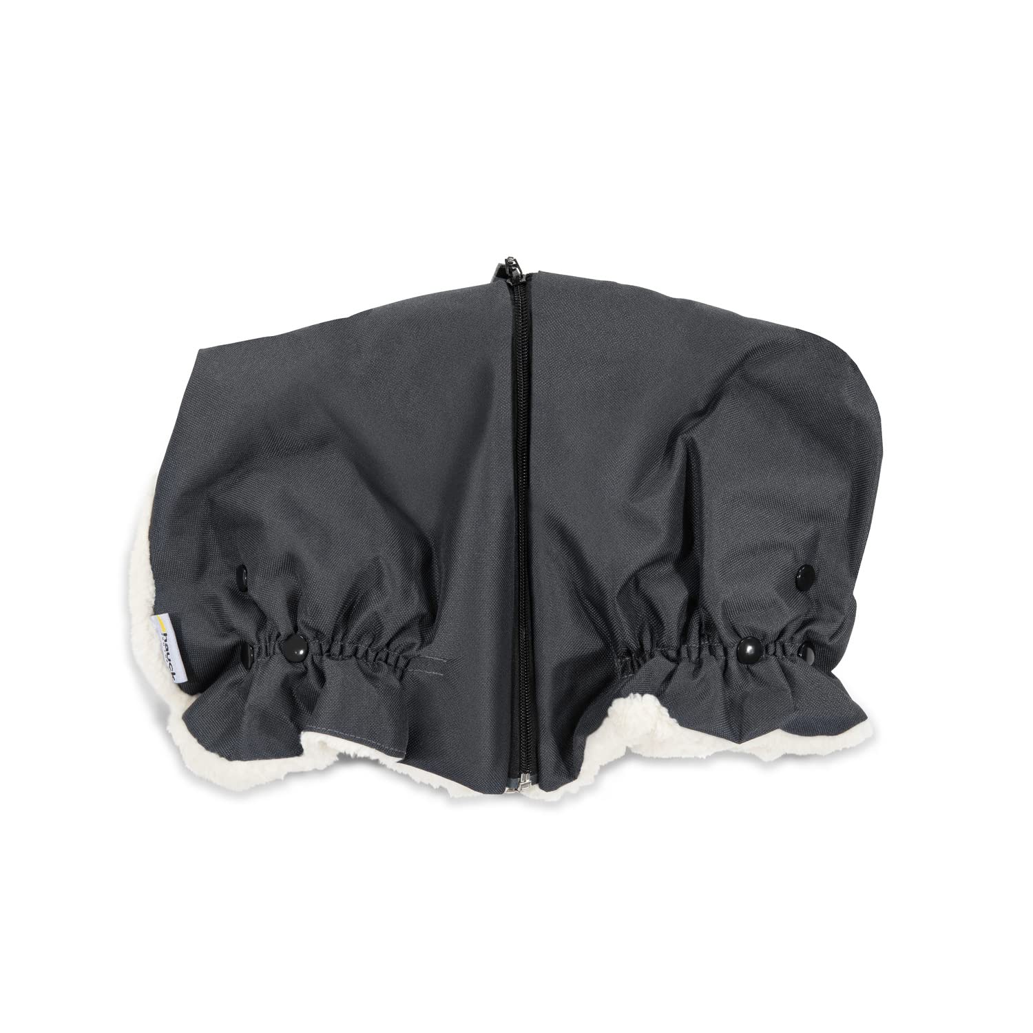 hauck Grab Me, Guanti Passeggino Universali Scladamani per Carrozzina e Rimorchio Bici, Antigeli Manicotto Impermeabile con Interno in Pile, Proteggi Mani Inverno