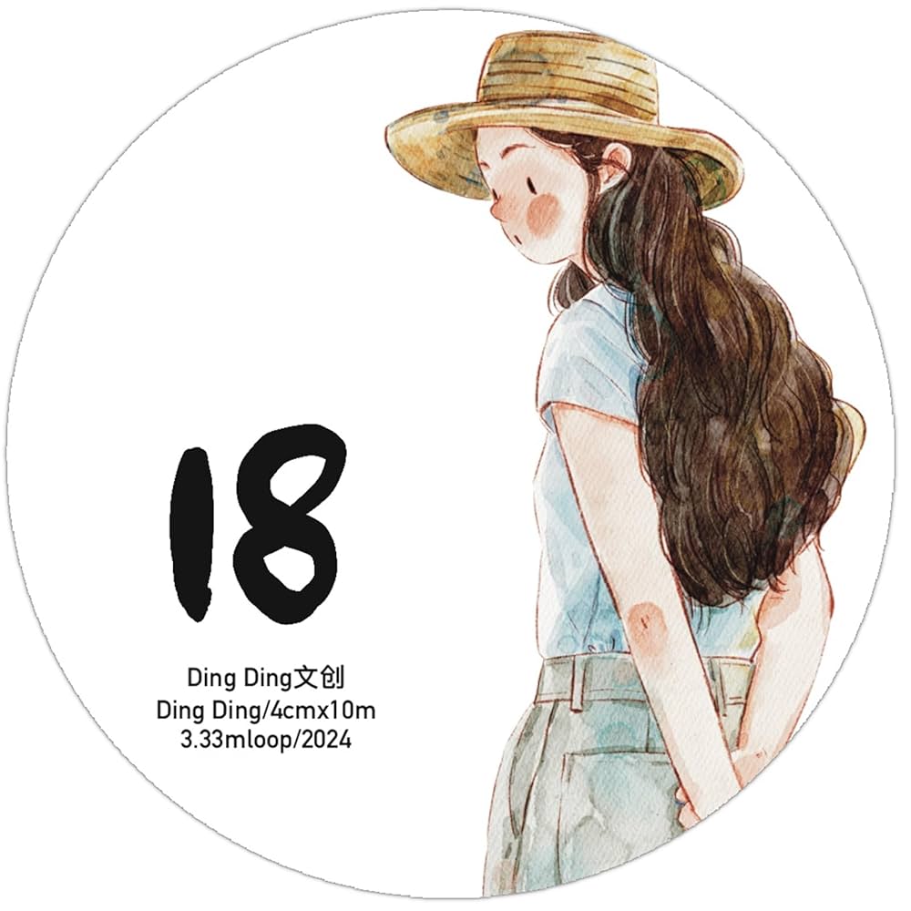 ♡SALE♡ PET 4cm×10m 童谣 海外マスキングテープ ♡SALE♡ PET 4cm×10m 童谣 海外マスキングテープ