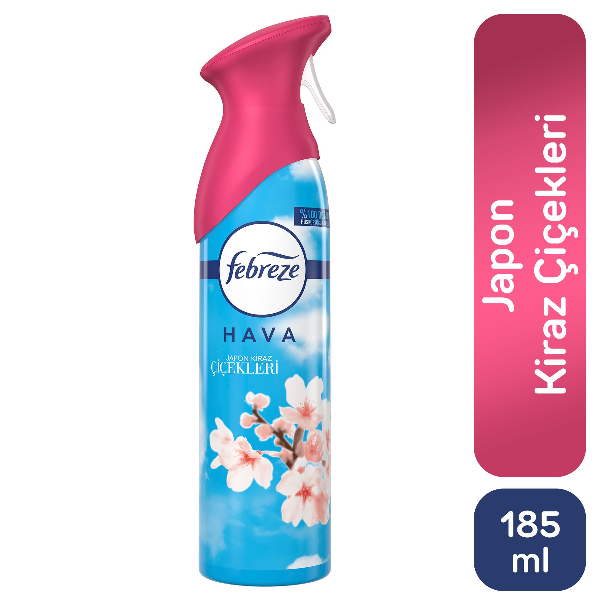 Febreze Hava Ferahlatıcı Sprey Oda Kokusu Japon Kiraz Çiçekleri 185 ml 3lü paket