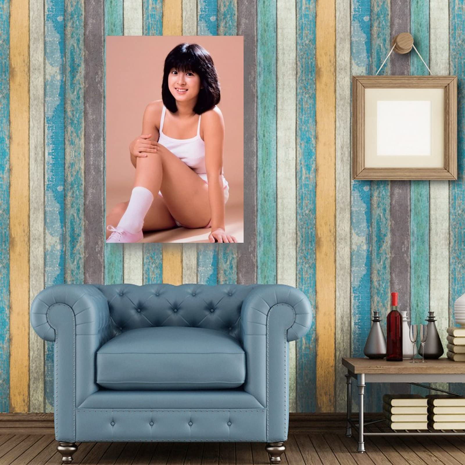 Amazon.co.jp: 河合奈保子写真ビキニセクシー ポスター壁飾り クール