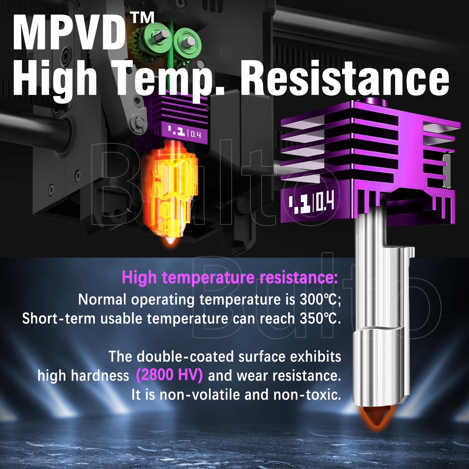 Bulto Hotend Nozzles - Upgrade Your 3D Prints -3