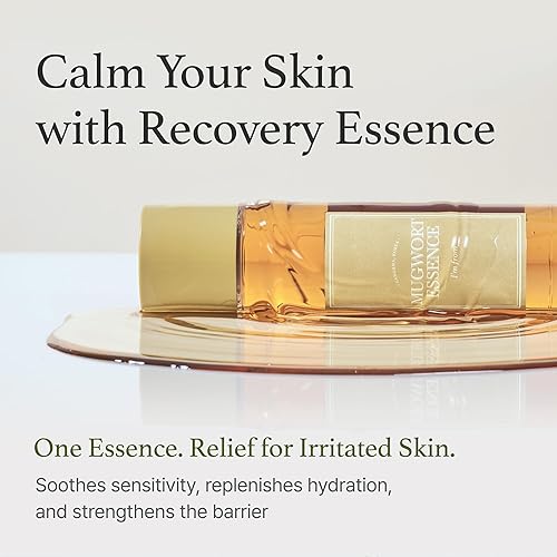Miniatura 6 de I'm From Mugwort Essence | Extracto vegano – Calma la piel sensible e irritada, alivio del enrojecimiento, refrescante, tóner hidratante coreano |