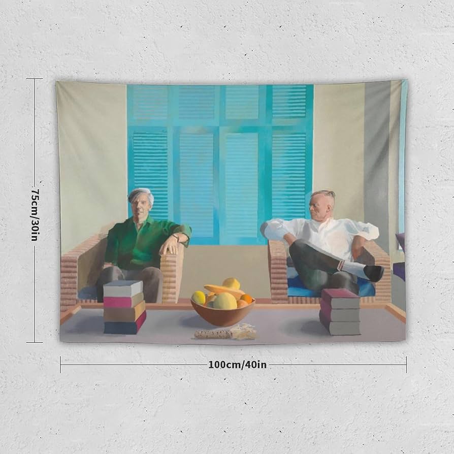 アートポスター デヴィッド・ホックニー エキシビジョンポスター Amazon.co.jp: デビッドホックニーポスター展キャンバスペイン