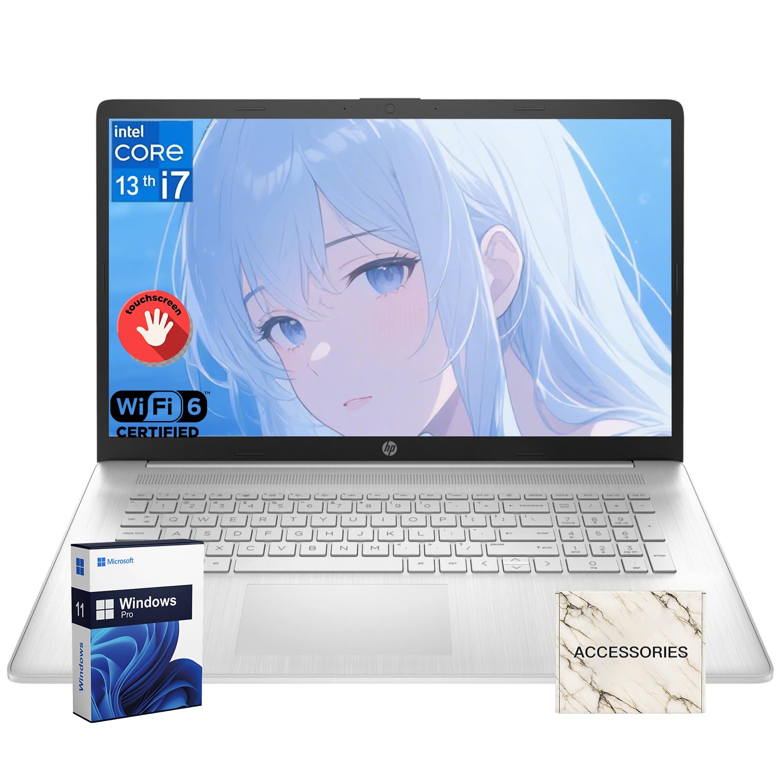 Amazon.co.jp: HP 17 ノートパソコン | 17.3インチ HD+ Touch | Intel