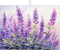 Vista 28 de Tapete de secado de platos de mármol blanco dorado para encimera de cocina, absorbente de 16 x 18 pulgadas, placa de microfibra de vidrio