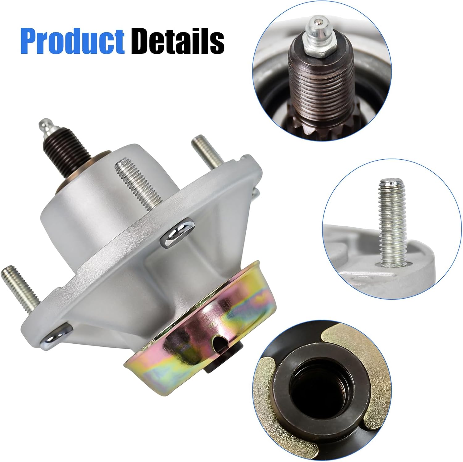 Max Motosports Mower Spindle fit John Deere Z425 Z445 with 48'' and 54'' Decks (1 Pack)
