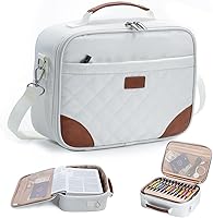 Vista 19 de Funda grande para la Biblia para mujer - Fundas para la Biblia - Estuche de transporte para la Biblia - Bolsos y carteras para libros para mujer