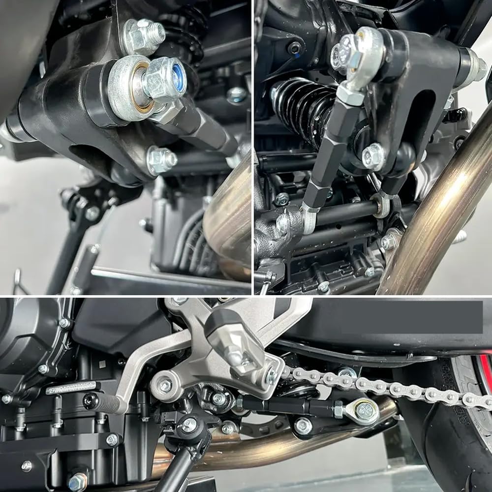 2025 450SS 450SR Lowering Links Compatible With 450 SS SR SRS 450NK Motorcycle Rear Suspension Cushion Lever Drop Linkage Universal Fit Aftermarket Replacement