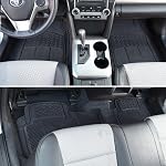 BDK Contour Liners - Tapis de sol en caoutchouc pour voiture SUV Camion & Vanne - Protection contre les intempéries (Original)