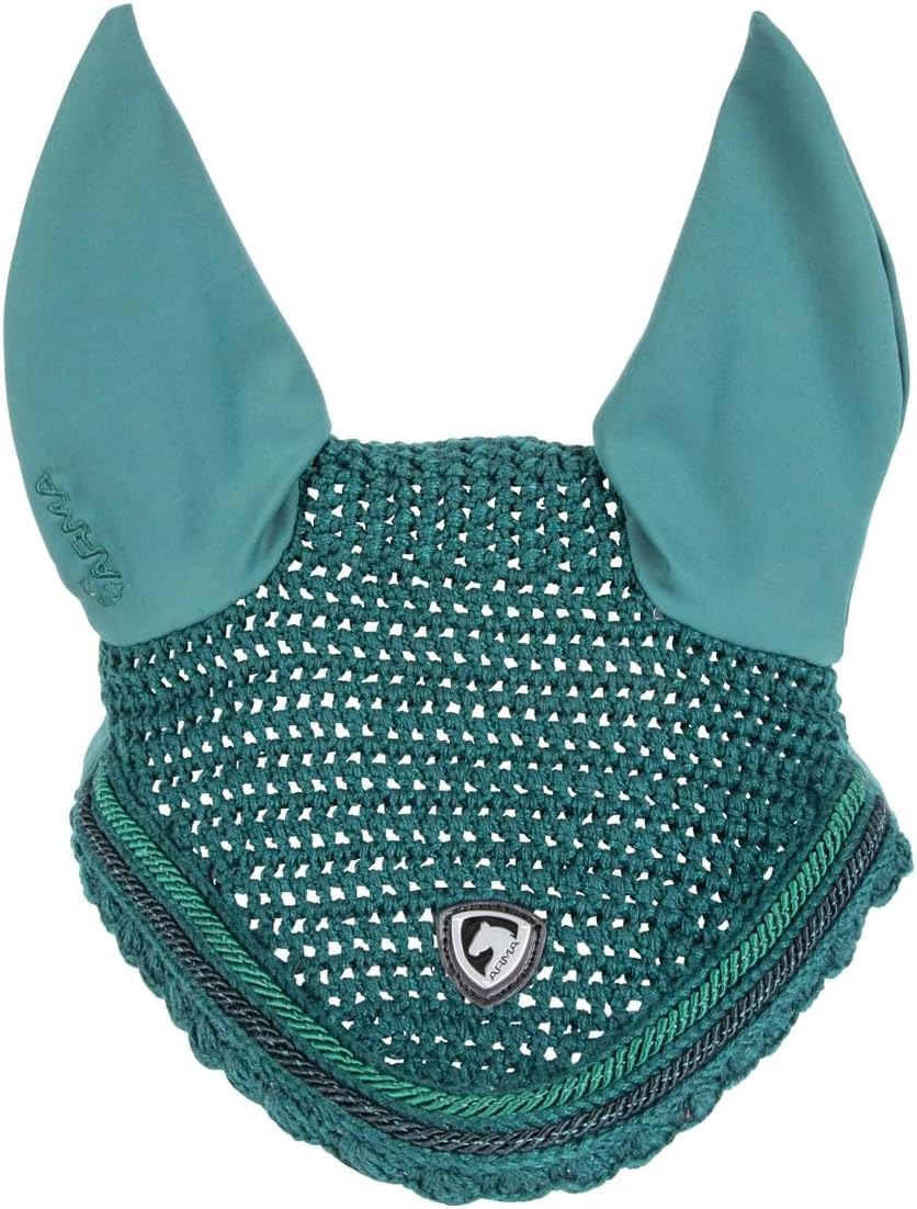 Shires ARMA Ear Bonnet (Green, Full)