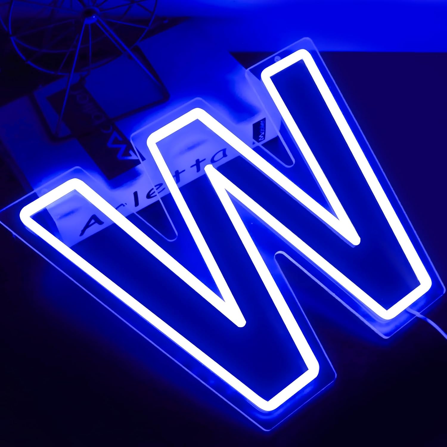 Balanar Baseball Neon Sign Baseball Team Logo Neon Light Up Sign for Wall Baseball Led Sign for Bedroom Gifts for Baseball Fans Neon Sign for Man Cave 5V USB Powered 12.2 * 15.5 inch - Image 2