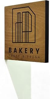 Double Sided Modern Projecting Sign - Custom Business Name Sign - Country Decor - Bakery Shop Sign - Kitchen Decor - French Patisserie