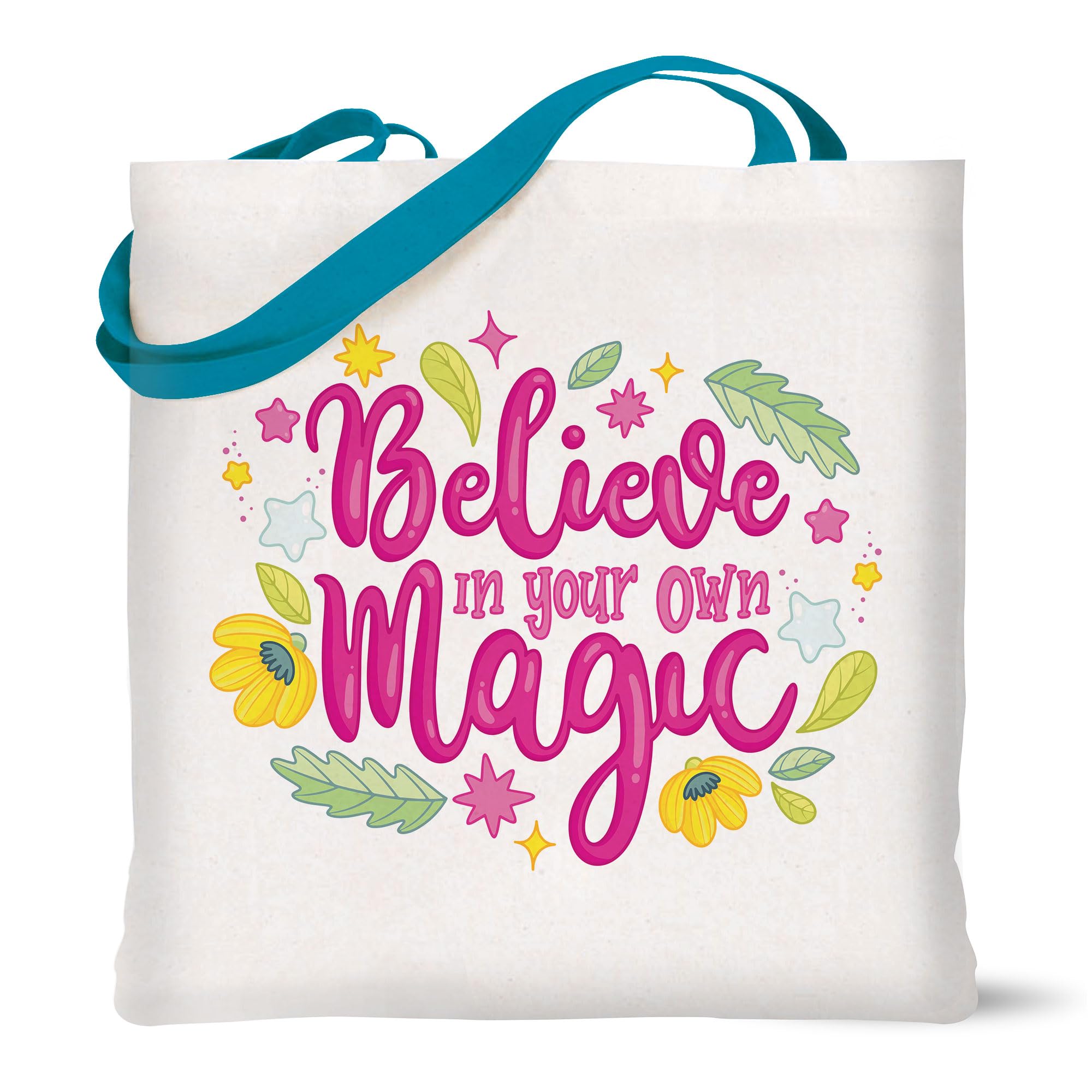 Goelite Floral Beautiful Tote Bag For Women With Zipper | Canvas Cloth Totes For Grocery, Shopping, Girls College And Daily Use | Aesthetic Stylist Look Travel Handbag For Multipurpose Use