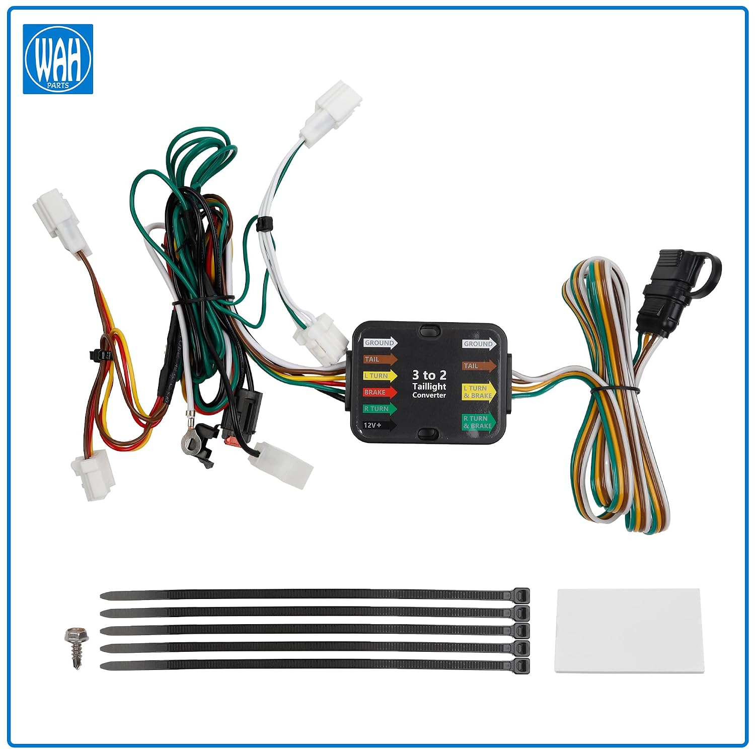56267 4-Pin Trailer Wiring Harness Compatible with Nissan Murano 2015-2024