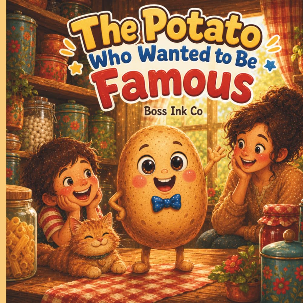 The Potato Who Wanted to Be Famous: A Silly Story About Big Dreams, Being Yourself, and Not Getting Mashed