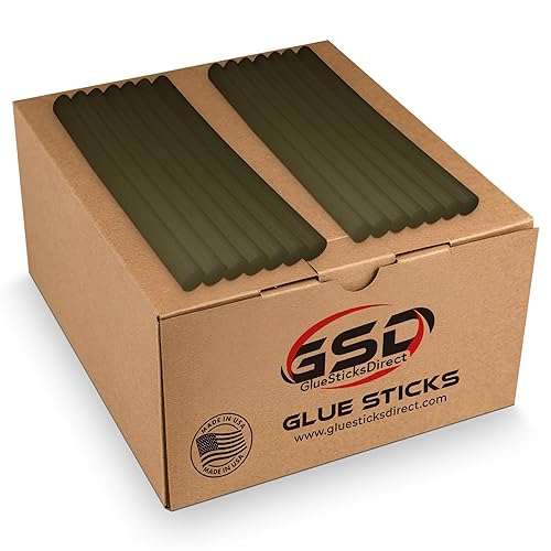 Miniatura 18 de Barras de pegamento termofusible de tamaño mini para pistola de pegamento, 4 pulgadas, color marfil, ideal para reparaciones de manualidades