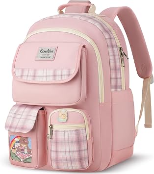 YAMTION School Backpack for Girls,Cute Kids Bookbag for Middle High School,Laptop Backpack Women Mochila para Ninas