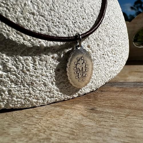 Miniatura 3 de Small Miraculous Mary Necklace - Virgin Mary Medal Religious Jewelry Women Choker Girls Gifts Faith Medalla Milagrosa Catholic Mens Protection Charm