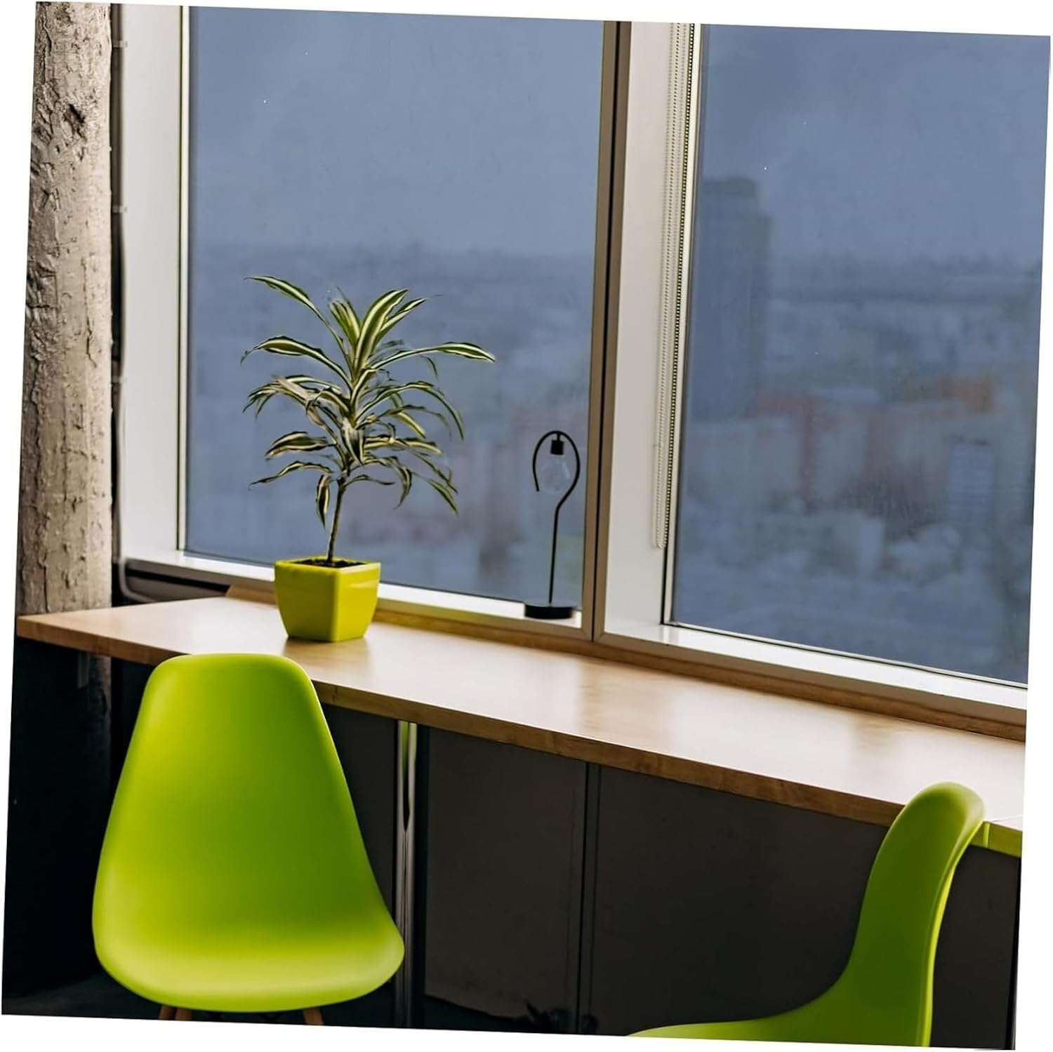 Window Film, Window Film Bathroom Window Film Window Film for Bathroom Privacy Film for Window Kitchen Window Film Office Window Film Pet Privacy Window Film No Glue Window Film(80x100cm)