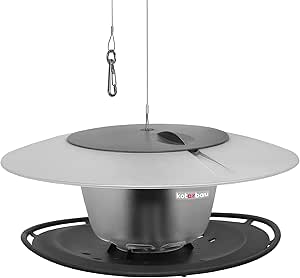 KOTARBAU® Vogelhaus zum Aufhängen ⌀ 250 mm Vogelfutterhaus aus