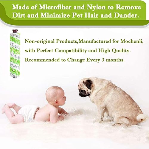 Miniatura 6 de Piezas de repuesto para cepillo de mascotas multisuperficie y filtros de vacío 1866 de repuesto para aspiradora Bissell CrossWave Pet Pro 2306 1785