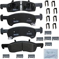 Vista 107 de Pastillas de Freno Delanteras Cerámicas Bendix Priority1 CFC430A para Modelos Selectos INFINITI G35, I30, Nissan 350Z, Altima, Juke, Maxima, Sentra