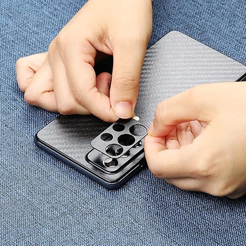 Miniatura 4 de Ibywind Protector de pantalla para SamSung Galaxy A52 5G/4G/A52S, con 2 piezas de vidrio templado, 1 protector de lente de cámara, 1 película de