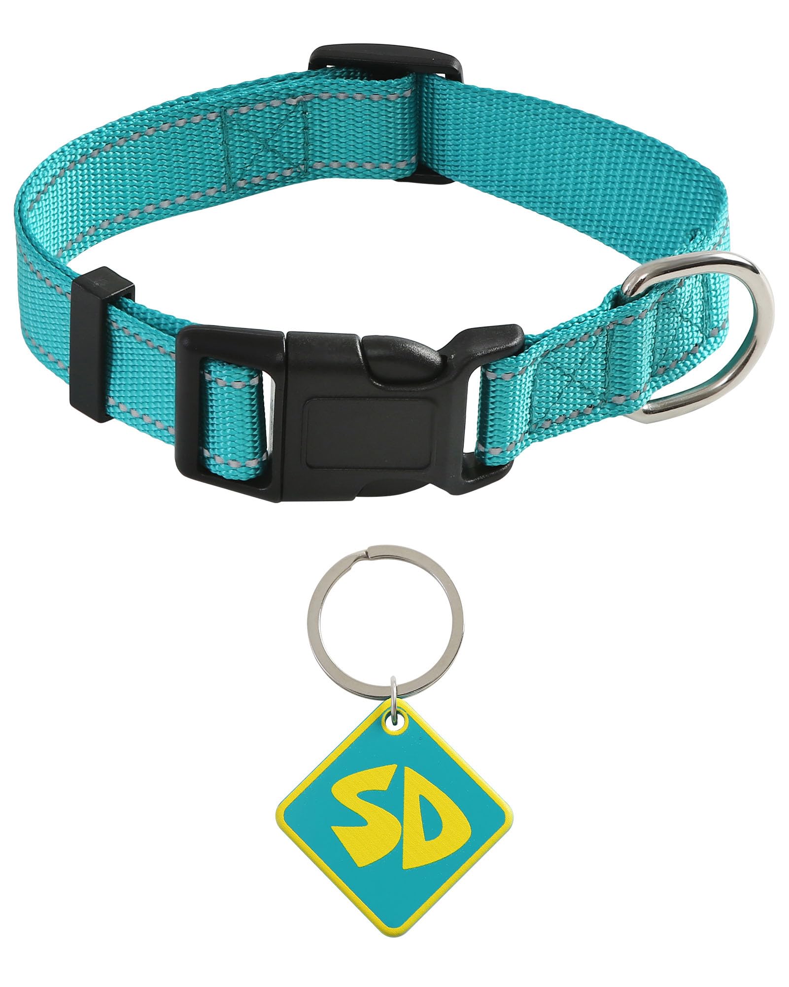 Dog Halloween Costume SD Tag with Nylon Adjustable Collar for Small Medium Large Puppy Funny Pet Cosplay Supplies M — image 1