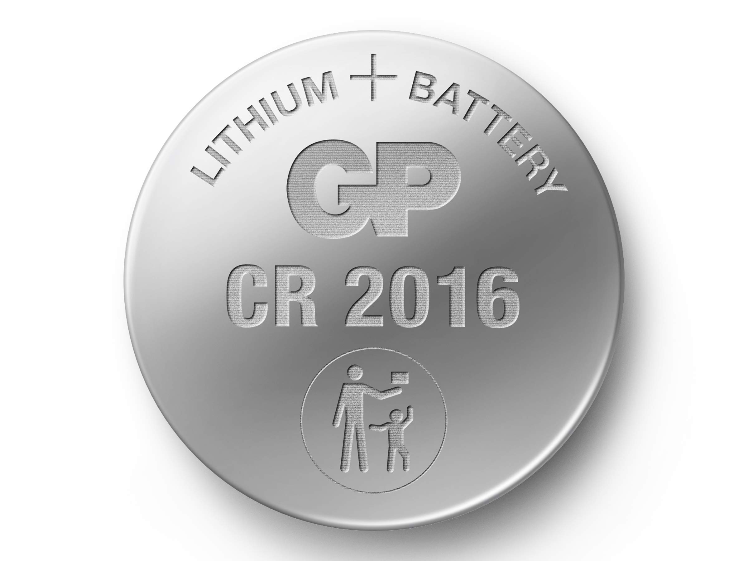 GP Battery Batteria Super Litio a Bottone CR2016 (Blister 1 Pezzo)