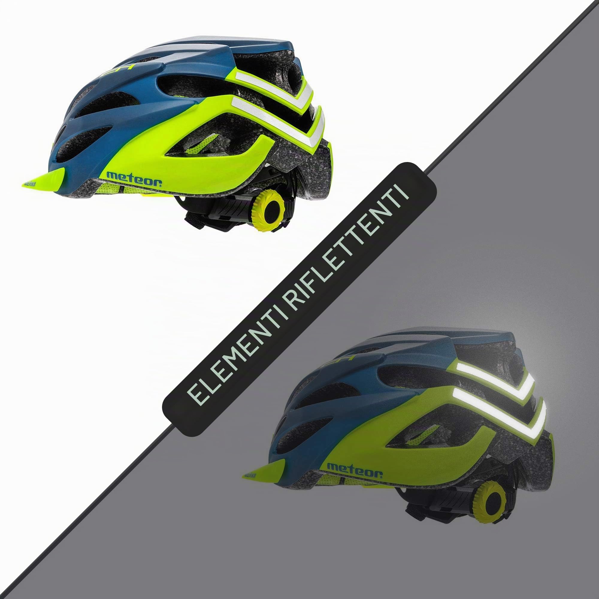 Casco Bici per Giovani e Adulti - Donna e Uomo - Caschi Perfetto per Downhill Enduro MTB - Helmet per Tutte Le Forme di attività in Bicicletta - Marven