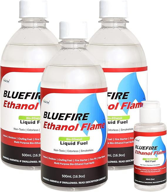 FINE&CLEAR Bio Ethanol Liquid Fuel High Grade BioEthanol