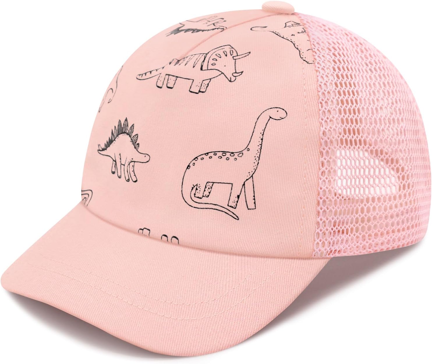 Olreco Baby Baseball Cap Toddler Baseball Hat with Mesh Infant Hat Toddler Ball Cap UPF 50+ Kids Trucker Hats for Boys Girls