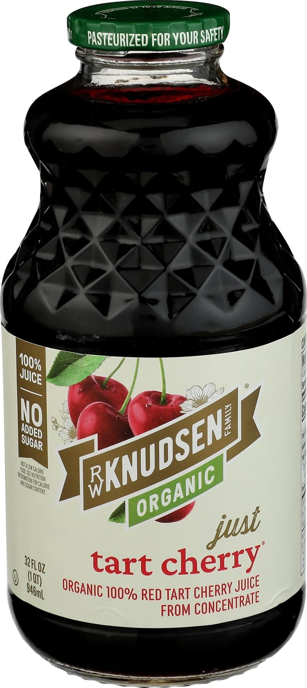 R.W. Knudsen Organic Just Tart Cherry Juice, 32 fl oz (Pack of 1)