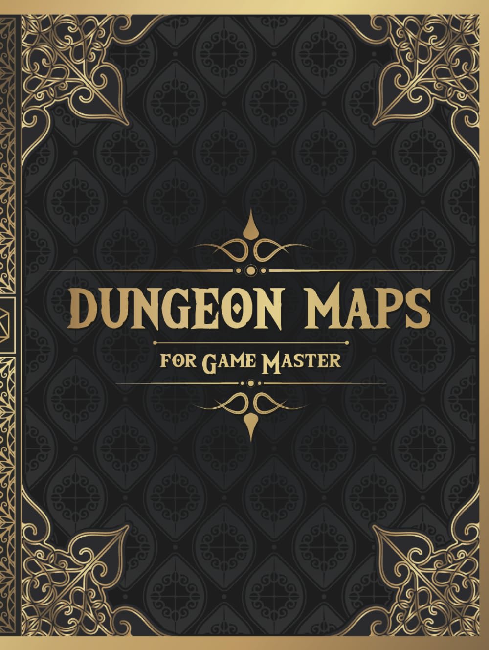 Dungeon Maps for Game Master: 50 Unique and Customizable Dungeon Maps for DnD Tabletop Role-Playing Games