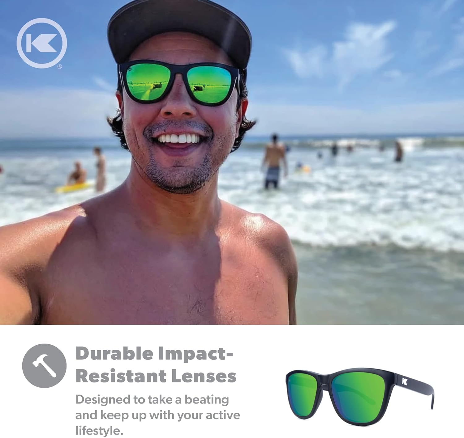 Knockaround Premiums Polarized Sunglasses for Men & Women - UV400 Protection - Image 5