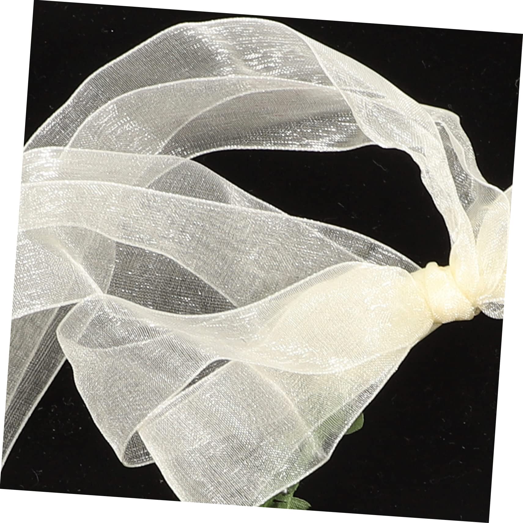 Didiseaon 4 Set fascia per ghirlanda hair charms hair jewelry bandana corone di fate per le donne diadema di fiori floreali Tiara Fiori per fasce di fiori per le donne tessuto rosa