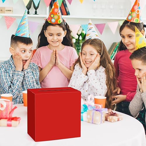 Miniatura 423 de Hxezoc Caja de tarjetas de San Valentín, buzón de cartón para el día de San Valentín para el aula de los niños, día de San Valentín, baby showers