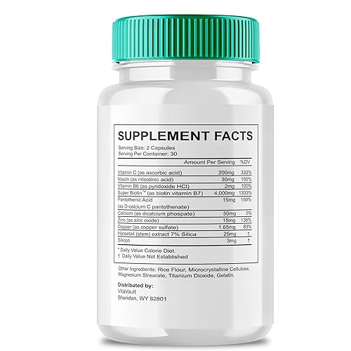 Miniatura 2 de Follixin Cápsulas de crecimiento del cabello, píldoras de suplemento de salud capilar Follixin, máxima fuerza, nutre el cabello Follixin, fortalece