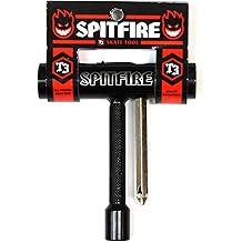 Spitfire Black-Silver T3 Skateboard Tool Default, Black