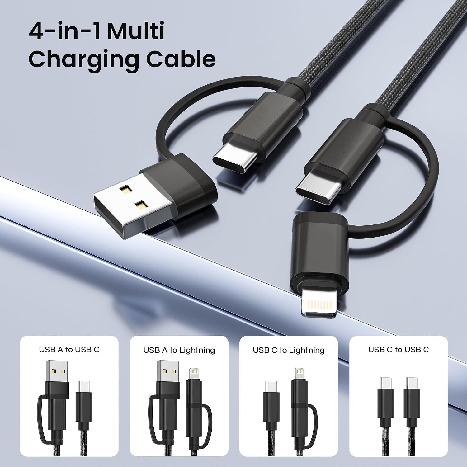 Basesailor for iPad mini 7th Charging Cord,iPad Air 4 5th Generation Cable image 3