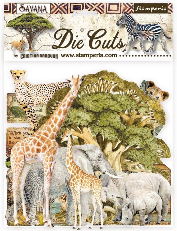 Stamperia Die-Cuts-Savana DFLDC58