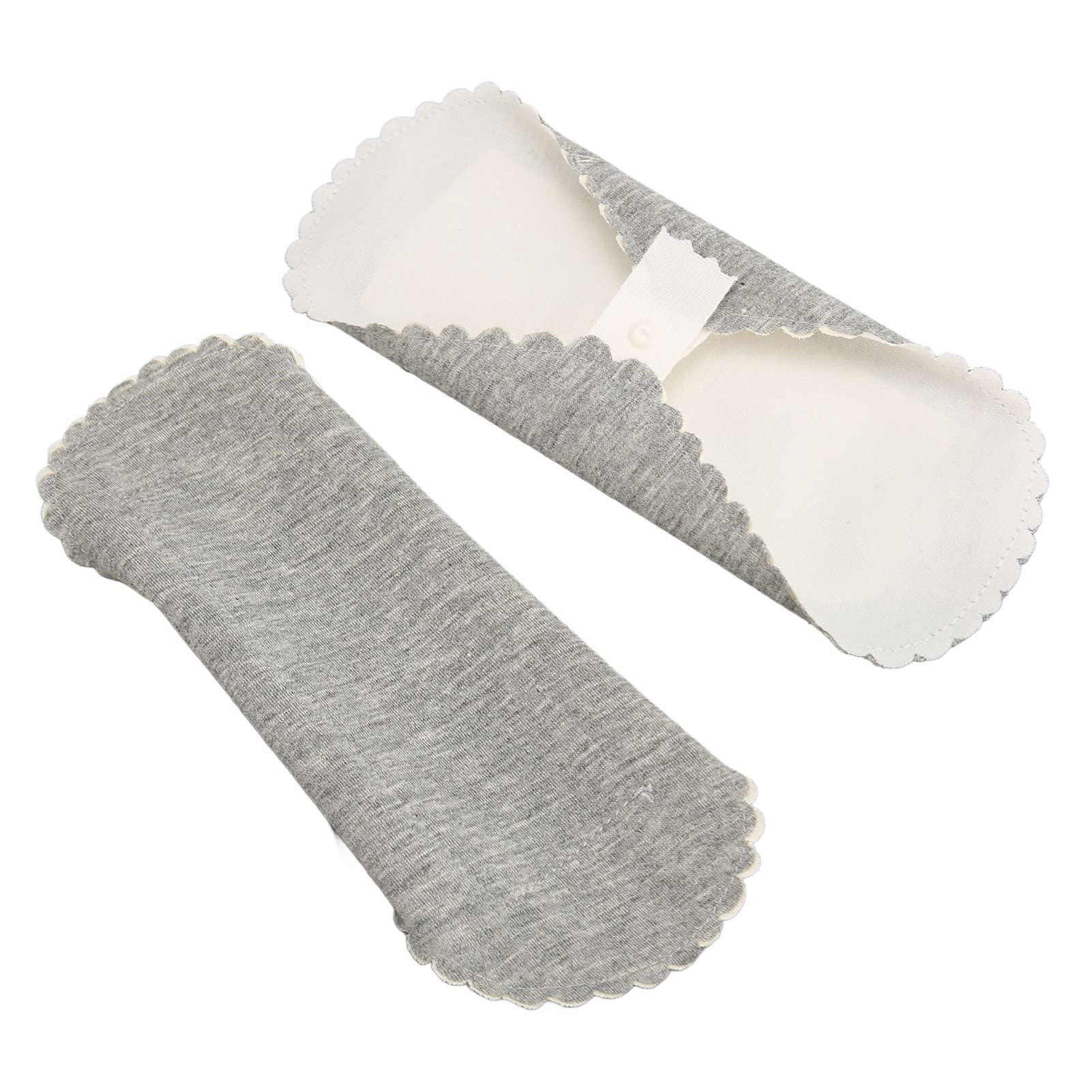 Wiederverwendbare Stoff-Slipeinlagen, Ultraweiches Graphen, Atmungsaktiv, Sehr Saugfähig, Auslaufsicher, Waschbar, Damenbinden für Frauen, Menstruationspflege, 4er-Pack (L)