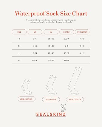 SEALSKINZ Suffield | Unisex Premium Solo Merino Liner Wool Sock