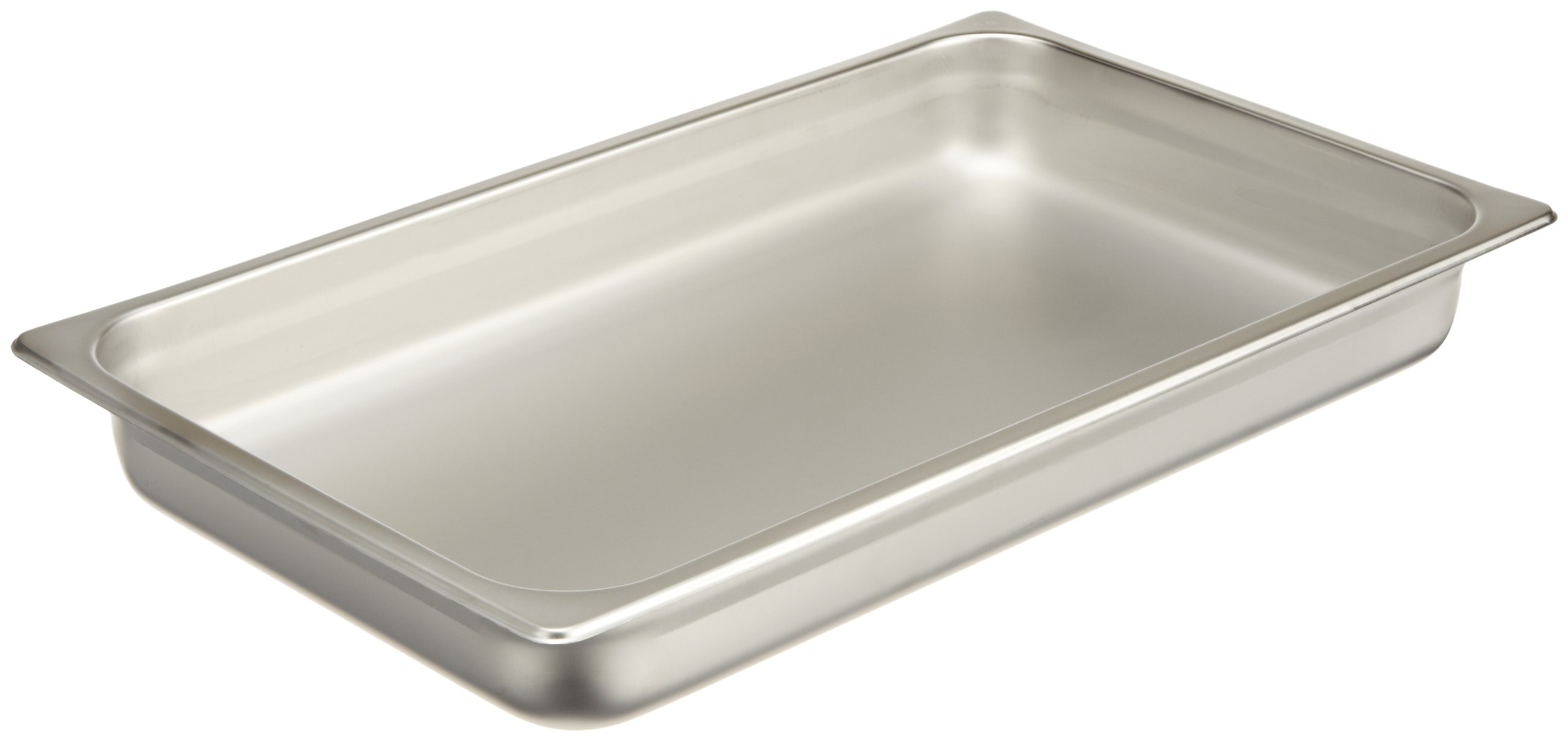 Browne Full-Size 9 quart Harmony Food Pan by Browne Foodservice – rectangular, Stainless Steel, Silver, Model 575175-1