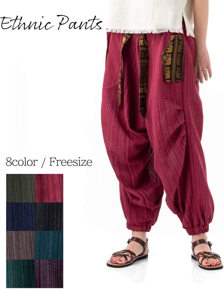 キャピタル　ラップパンツ　タイパンツ風　サルエル　ネイビー　2 ウエストゴム キャピタル ラップパンツ タイパンツ風 サルエル ネイビー 2