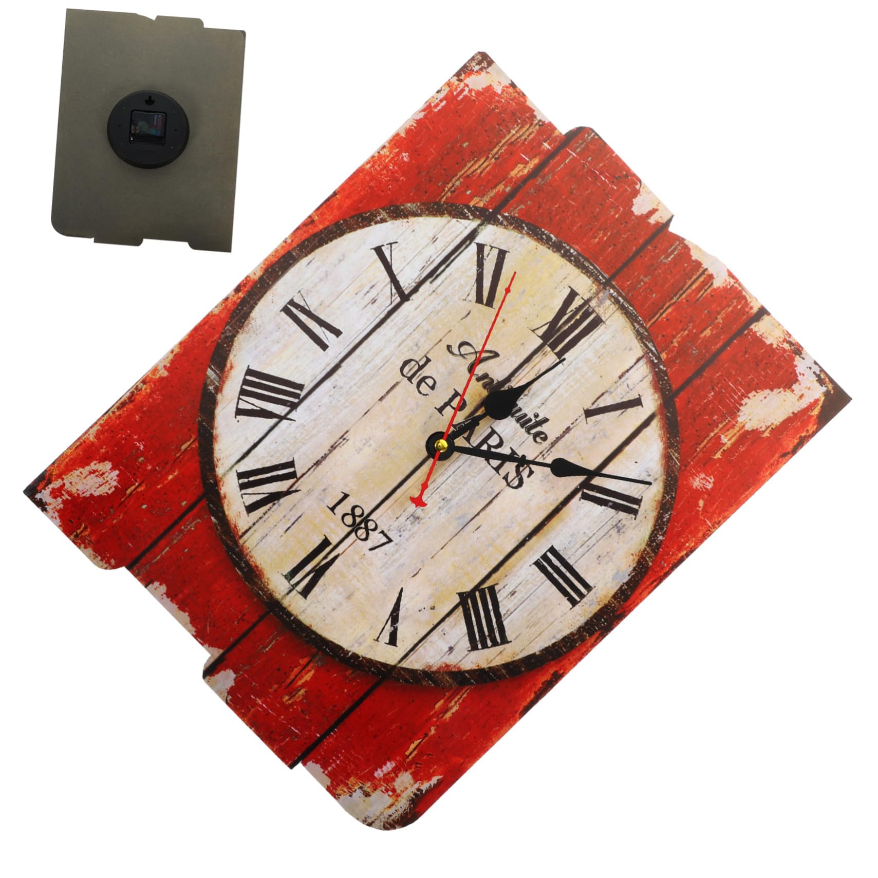Horloge murale silencieuse pour supprimer le tic-tac du salon