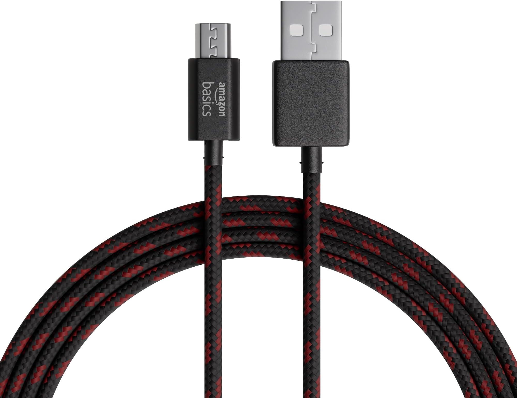 amazon basics Type A to Micro USB Braided Cable | 3A/18W Fast Charging ...