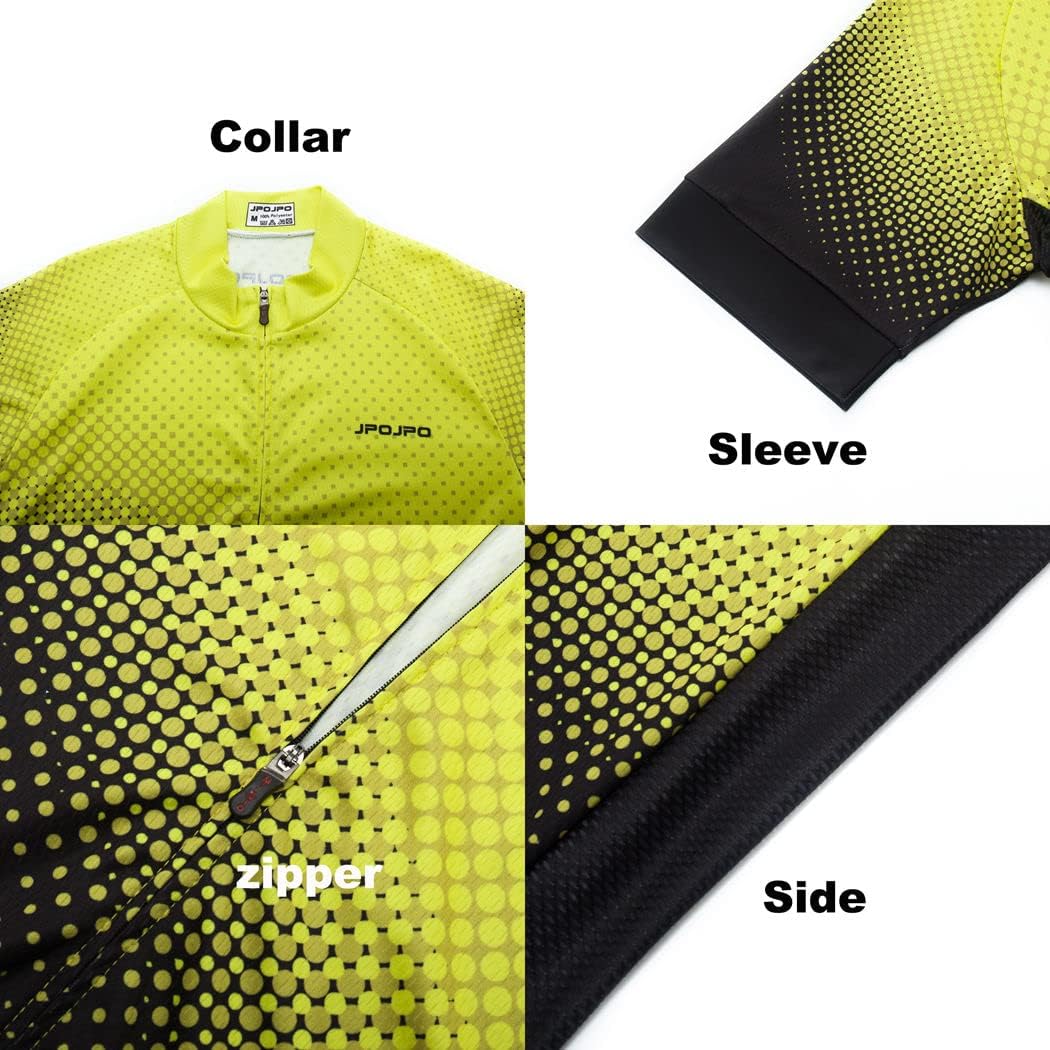 Cycling Jersey Men, Short Sleeve Mountain Bike Shirt Bicycle Clothing for Riding Biking Biker MTB Cyclist Dirt BMX Road - Image 6