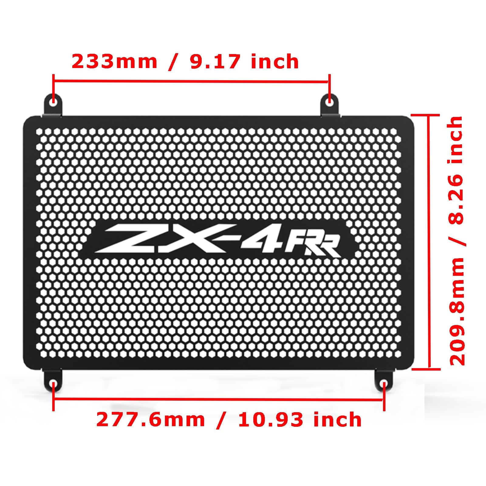 For ZX-4R/ZX-4RR 2023-2026 Motorcycle Radiator Grille Guard