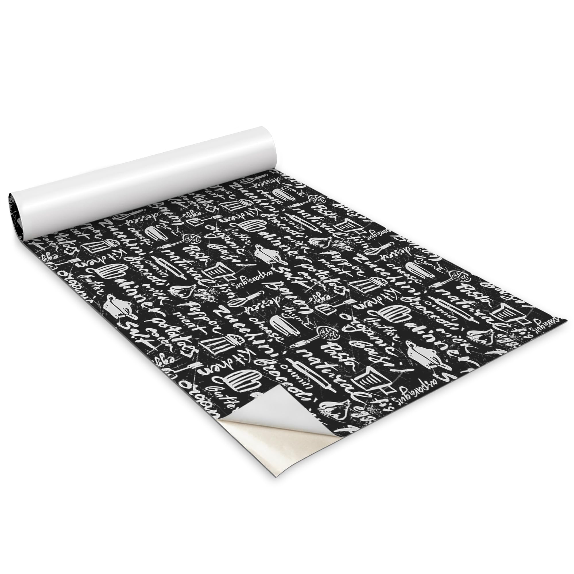 Papel pintado adhesivo lavable y mate para proteger armarios de cocina